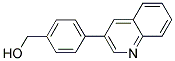 [4-(3-QUINOLINYL)PHENYL]METHANOL Struktur