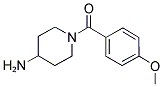 (4-AMINO-PIPERIDIN-1-YL)-(4-METHOXY-PHENYL)-METHANONE Struktur