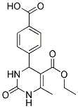 4-[5-(ETHOXYCARBONYL)-6-METHYL-2-OXO-1,2,3,4-TETRAHYDROPYRIMIDIN-4-YL]BENZOIC ACID Struktur