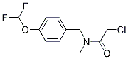 2-CHLORO-N-[4-(DIFLUOROMETHOXY)BENZYL]-N-METHYLACETAMIDE Struktur