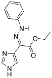 ETHYL (2Z)-1H-IMIDAZOL-4-YL(PHENYLHYDRAZONO)ACETATE Struktur