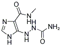 5-[2-(AMINOCARBONYL)HYDRAZINO]-N-METHYL-1H-IMIDAZOLE-4-CARBOXAMIDE Struktur