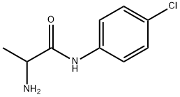 2-AMINO-N-(4-CHLORO-PHENYL)-PROPIONAMIDE Struktur