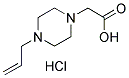 (4-ALLYL-PIPERAZIN-1-YL)-ACETIC ACID HCL Struktur