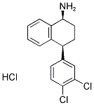 N-DESMETHYL SERTRALINE, HYDROCHLORIDE Struktur