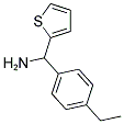 (4-ETHYLPHENYL)(THIEN-2-YL)METHYLAMINE Struktur