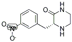 (R)-3-(3-NITRO-BENZYL)-PIPERAZIN-2-ONE Struktur