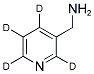 3-(AMINOMETHYL)PYRIDINE-2,4,5,6-D4 Struktur