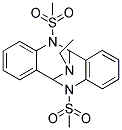 17-ETHYL-8,16-BIS(METHYLSULFONYL)-8,16,17-TRIAZATETRACYCLO[7.7.1.0~2,7~.0~10,15~]HEPTADECA-2,4,6,10,12,14-HEXAENE Struktur