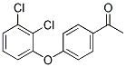 1-[4-(2,3-DICHLORO-PHENOXY)-PHENYL]-ETHANONE Struktur