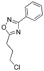 5-(3-CHLOROPROPYL)-3-PHENYL-1,2,4-OXADIAZOLE Struktur