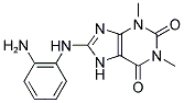 8-[(2-AMINOPHENYL)AMINO]-1,3-DIMETHYL-3,7-DIHYDRO-1H-PURINE-2,6-DIONE Struktur