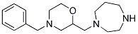 1-(4-BENZYL-MORPHOLIN-2-YLMETHYL)-[1,4]DIAZEPANE Struktur