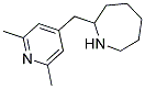 2-(2,6-DIMETHYL-PYRIDIN-4-YLMETHYL)-AZEPANE Struktur