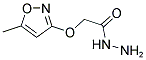 2-[(5-METHYLISOXAZOL-3-YL)OXY]ACETOHYDRAZIDE Struktur