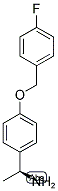 (S)-1-(4-(4-FLUOROBENZYLOXY)PHENYL)ETHANAMINE Struktur