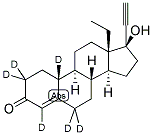 NORGESTREL-2,2,4,6,6,10-D6 Struktur