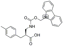 (S)-2-[(9H-FLUOREN-9-YLMETHOXYCARBONYLAMINO)-METHYL]-3-P-TOLYL-PROPIONIC ACID Struktur