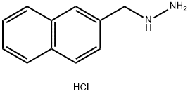 (2-NAPHTHYLMETHYL)HYDRAZINE DIHYDROCHLORIDE Struktur