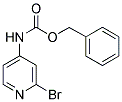 (2-BROMOPYRIDIN-4-YL) CARBAMIC ACID BENZYL ESTER Struktur