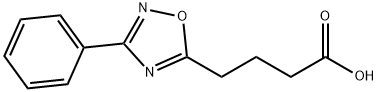 4-(3-PHENYL-1,2,4-OXADIAZOL-5-YL)BUTANOIC ACID Struktur