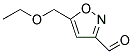 5-(ETHOXYMETHYL)-3-ISOXAZOLECARBALDEHYDE Struktur