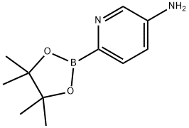 5-AMINOPYRIDINE-2-BORONIC ACID PINACOL ESTER Struktur