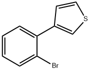 3-(2-BROMO-PHENYL)-THIOPHENE Struktur