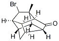 7-BROMO-6-METHYLPENTACYCLO[6.3.0.0(2,6).0(3,10).0(5,9)]UNDECAN-4-ONE Struktur