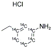 3-ETHYLANILINE HYDROCHLORIDE, [RING-14C(U)] Struktur