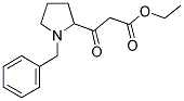 3-(1-BENZYL-PYRROLIDIN-2-YL)-3-OXO-PROPIONIC ACID ETHYL ESTER Struktur