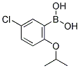 5-CHLORO-2-ISOPROPOXYPHENYLBORONIC ACID Struktur