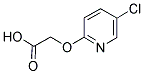 [(5-CHLORO-2-PYRIDINYL)OXY]ACETIC ACID Struktur