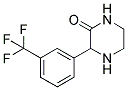 3-(3-TRIFLUOROMETHYL-PHENYL)-PIPERAZIN-2-ONE Struktur