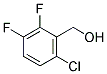 6-CHLORO-2,3-DIFLUOROBENZENEMETHANOL Struktur