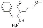 2-HYDRAZINO-3-(3-METHOXYPROPYL)QUINAZOLIN-4(3H)-ONE Struktur