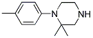 2,2-DIMETHYL-1-(4-METHYLPHENYL)PIPERAZINE Struktur