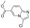 METHYL 3-CHLOROIMIDAZO[1,2-A]PYRIDINE-6-CARBOXYLATE Struktur