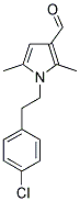 1-[2-(4-CHLOROPHENYL)ETHYL]-2,5-DIMETHYL-1H-PYRROLE-3-CARBALDEHYDE Struktur