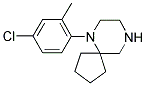 6-(4-CHLORO-2-METHYLPHENYL)-6,9-DIAZASPIRO[4.5]DECANE Struktur