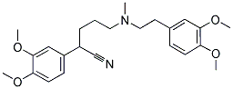 2-(3,4-DIMETHOXY-PHENYL)-5-([2-(3,4-DIMETHOXYPHENYL)-ETHYL]METHYL-AMINO)-PENTANENITRILE Struktur