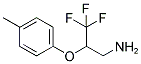 3,3,3-TRIFLUORO-2-P-TOLYLOXY-PROPYLAMINE Struktur