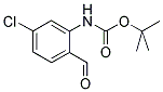 (5-CHLORO-2-FORMYL-PHENYL)-CARBAMIC ACID TERT-BUTYL ESTER Struktur