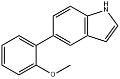 5-(2-METHOXYPHENYL)-1H-INDOLE Struktur