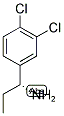 (R)-1-(3,4-DICHLOROPHENYL)PROPAN-1-AMINE Struktur