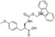 (S)-2-[(9H-FLUOREN-9-YLMETHOXYCARBONYLAMINO)-METHYL]-3-(4-METHOXY-PHENYL)-PROPIONIC ACID Struktur