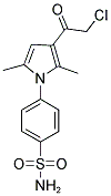 4-[3-(CHLOROACETYL)-2,5-DIMETHYL-1H-PYRROL-1-YL]BENZENESULFONAMIDE Struktur