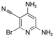 4,6-DIAMINO-2-BROMONICOTINONITRILE Struktur