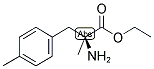 (S)-2-AMINO-2-METHYL-3-P-TOLYL-PROPIONIC ACID ETHYL ESTER Struktur