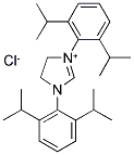 1,3-BIS-(2,6-DIISOPROPYLPHENYL)IMIDAZOLINIUM CHLORIDE Struktur